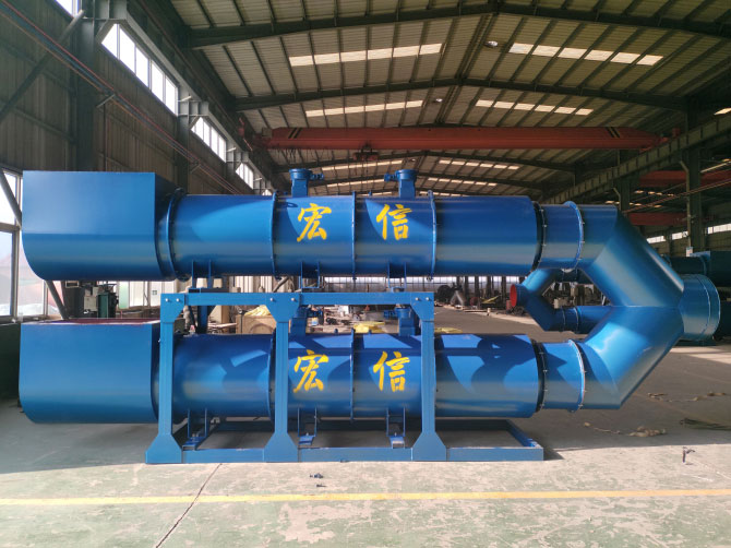 礦用風(fēng)機(jī)生產(chǎn)現(xiàn)場(chǎng)